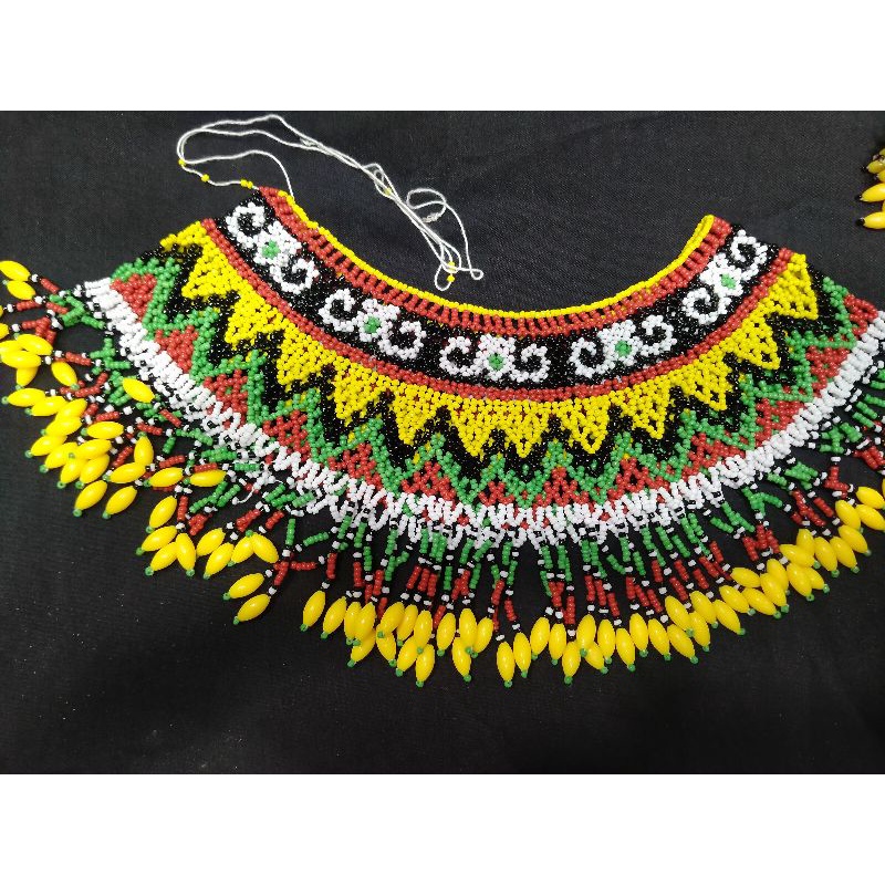 Kalung Teratai Manik Anak-anak Adat Dayak Kalimantan