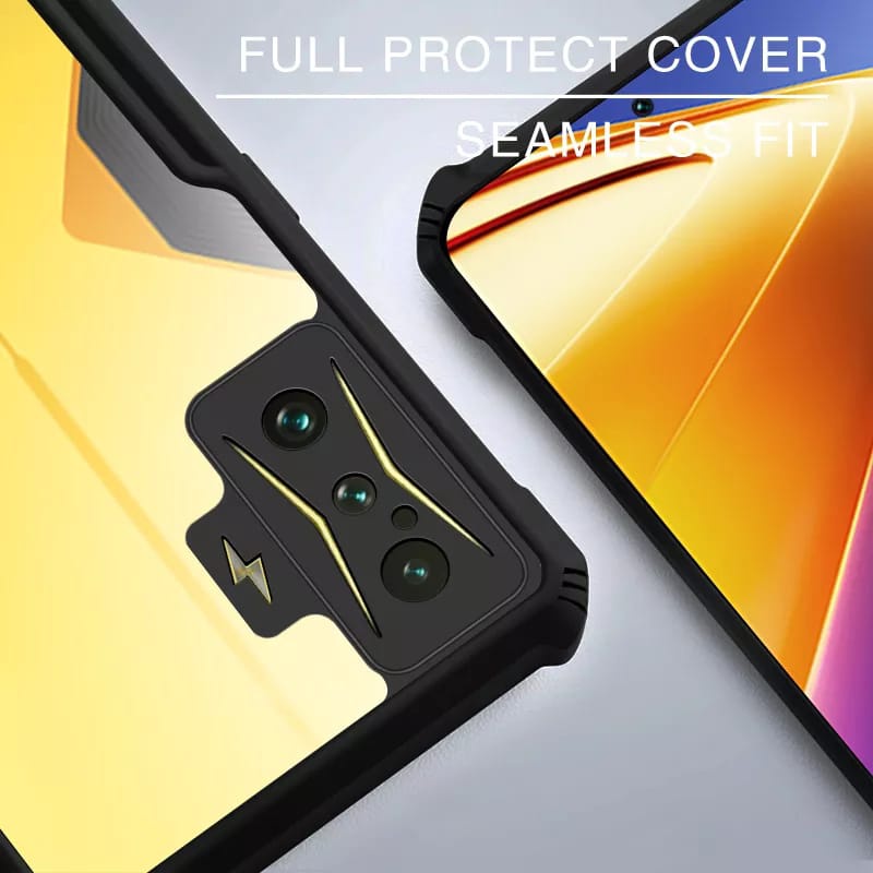 (HOT ITEM) Case For Xiaomi Poco F4 GT Soft Hard Case Fusion Shockproof Premium Casing Poco F4 GT