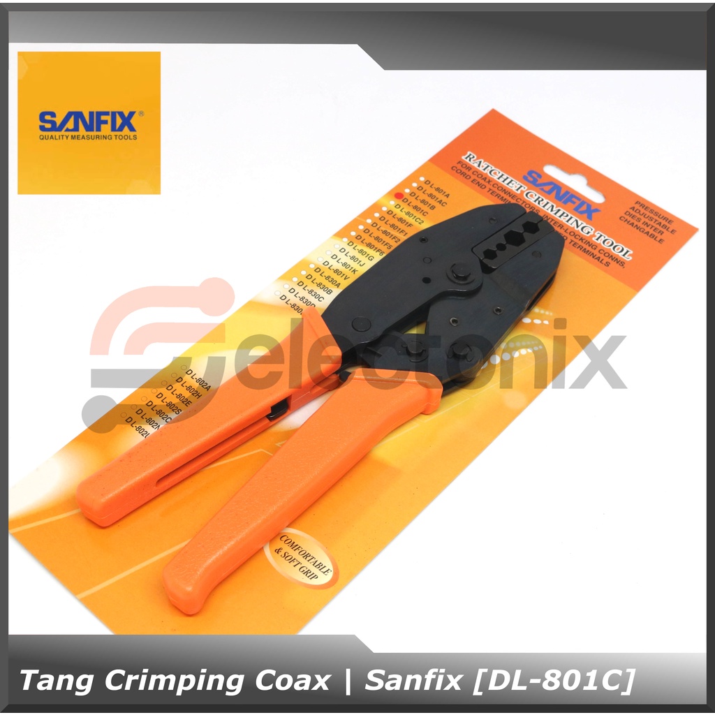 Tang Crimping BNC/Coax | SANFIX [DL-801C]