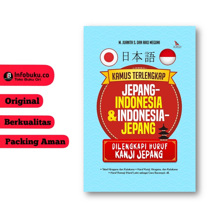 Kamus Terlengkap Jepang-Indonesia & Indonesia-Jepang