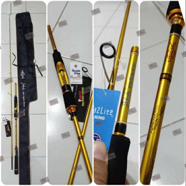 Rod RELIX NUSANTARA JABRIK ULTRA LIGHT 662SP / 198cm Line Test PE.1.2