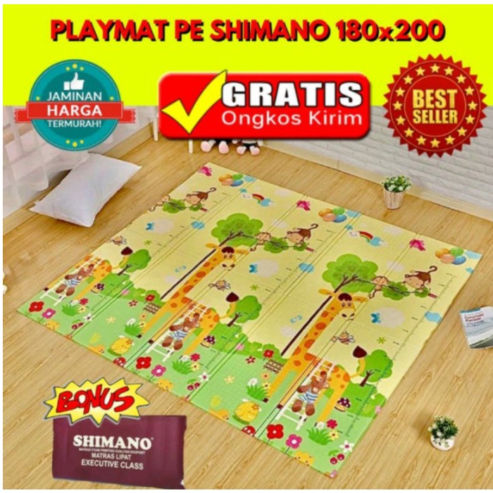 Tikar - Tikar Lipat Piknik Jumbo Tikar Lantai Plastik Tikar Spons Playma