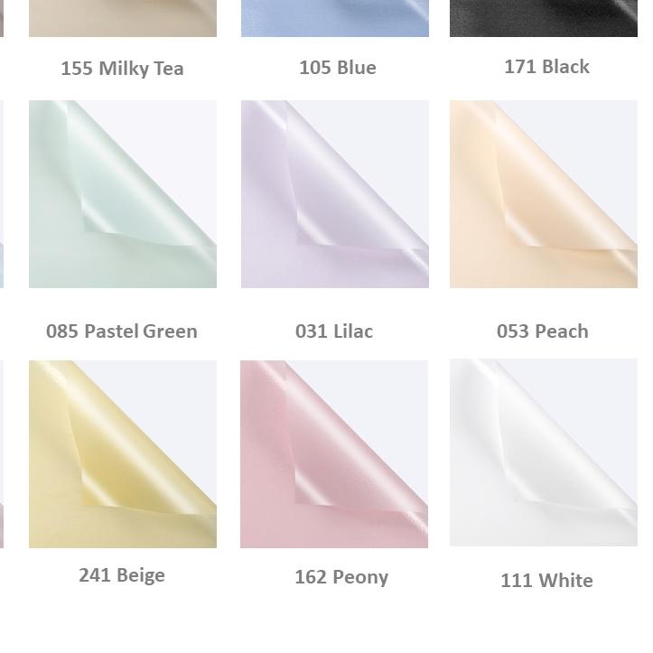 

[20 LEMBAR] Flower Wrapping Paper Gliter Blink Premium Kertas Buket Bunga Mengkilap Florist Cellophane Murah