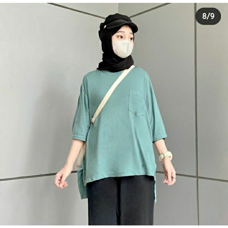KAOS POLOS OVERSIZE HIJAB