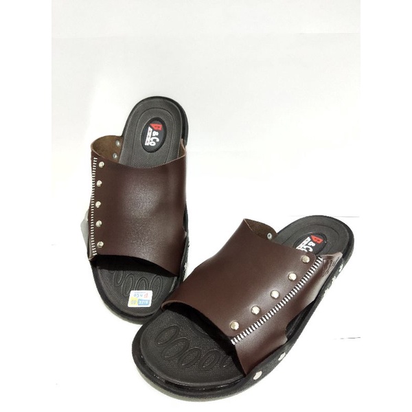 sandal G&amp;CO cowok slop resleting terbaru/sandal pria terlaris