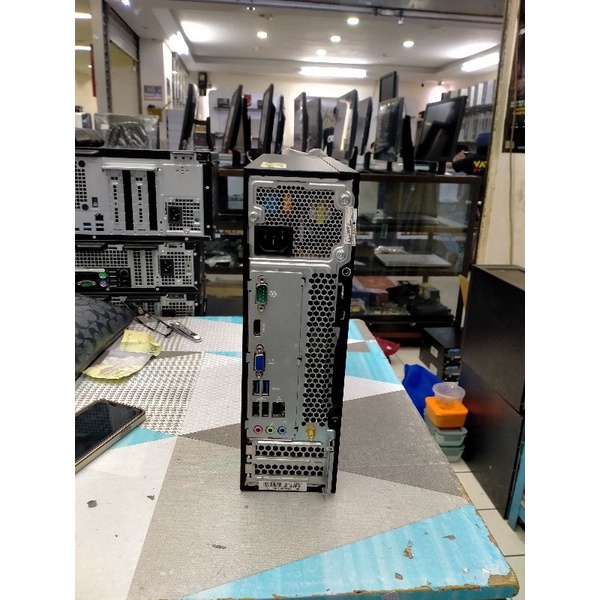 PC LENOVO DESKTOP SFF 90F1 I3 4160 RAM 8 GB HDD 500 GB DVD RW SLIM SIAP PAKAI