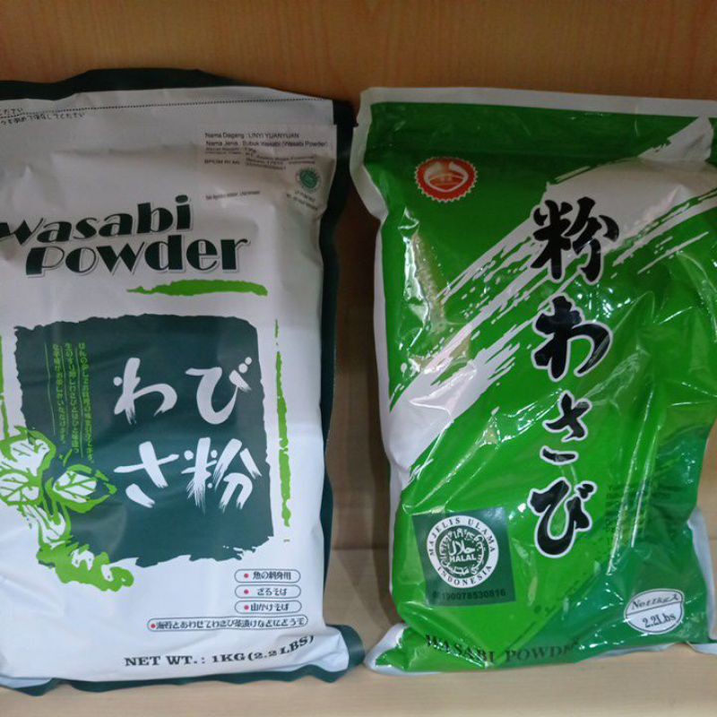 

Yuanyuan wasabi powder halal, bubuk wasabi Jepang 1kg