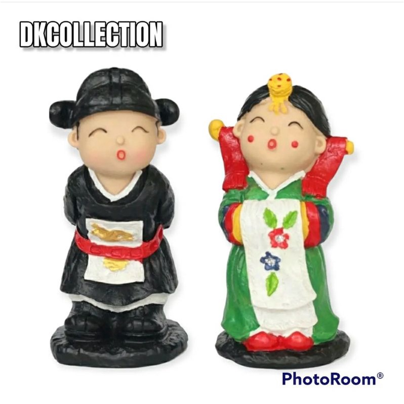 patung pajangan korea souvenir pajangan boneka korea besar