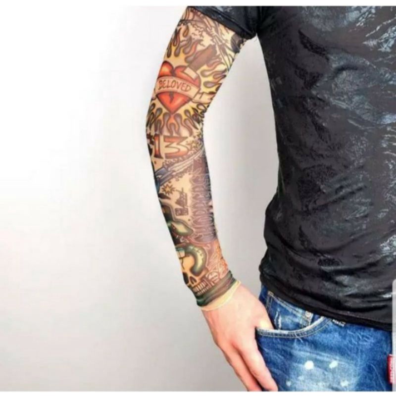 sarung lengan / manset tatto