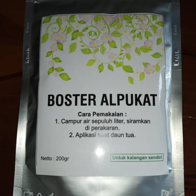 BOSTER ALPUKAT