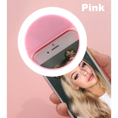 Lampu Selfie Led Ring Light Bigo Portable Clip Ring Light Handphone