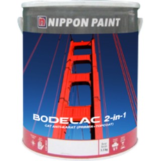  cat  besi Nippon  paint  bodelac 2in1 primer anti  karat  