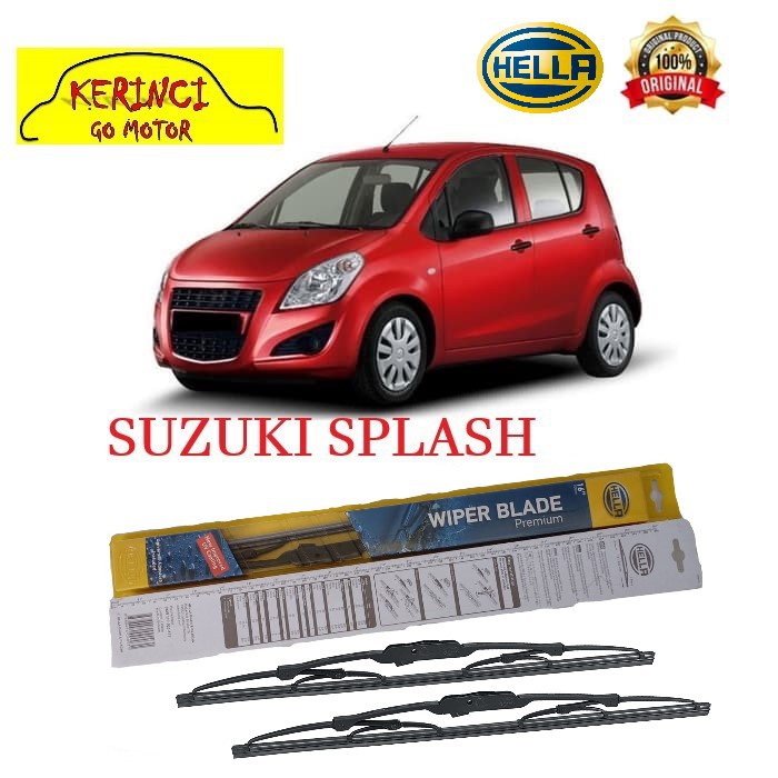 WIPER SUZUKI SPLASH HELLA PREMIUM 22&quot; &amp; 16&quot; SEPASANG WIPER HELLA