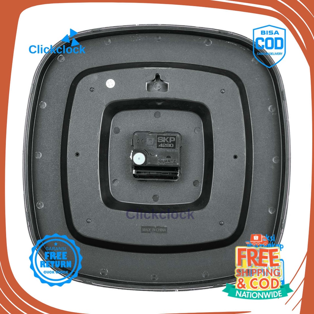 JAm Cewe Pink Bue Sky Gold Silver rubber Anti karat Air / Jam Dinding Quartz Minimalis Biru Pink Mer