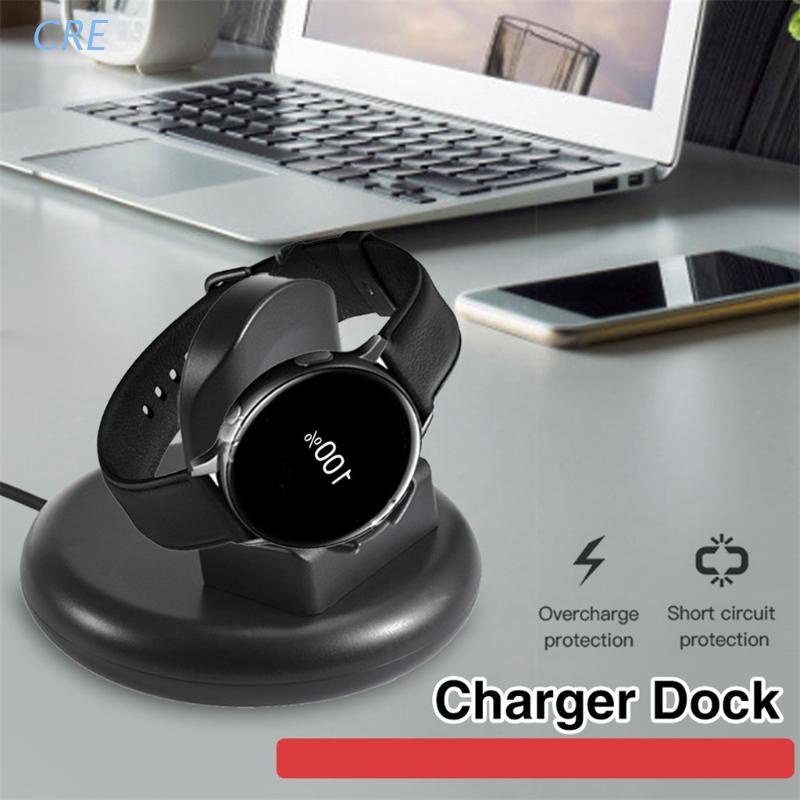 Cre Charging Dock Smartwatch Untuk Samsung Galaxy-Watch 4 / 3 / S3 / R500