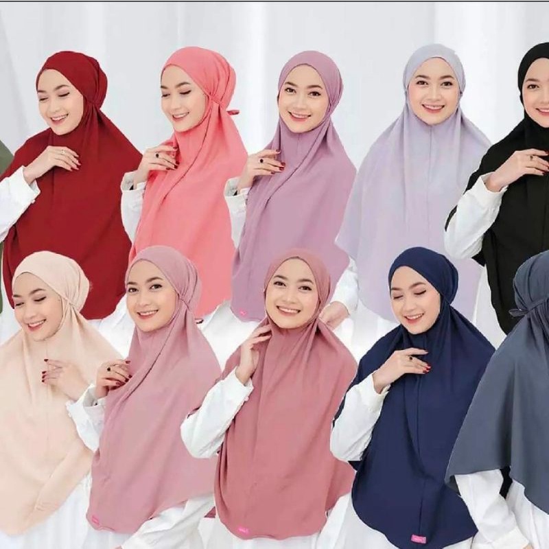 BERGO MARYAM DIAMOND JUMBO STRECH/HIJAB INSTAN