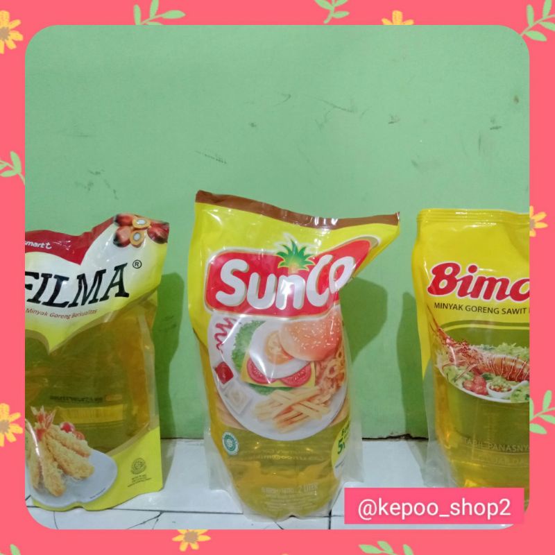 PROMO  MINYAK 2 LITER & 1 LITER
