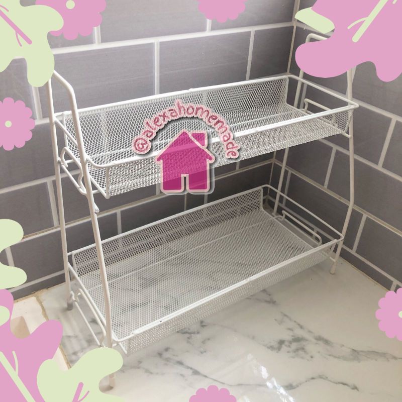 RAK BUMBU BESI RAK DAPUR - rak besi/rak dapur/rak serbaguna