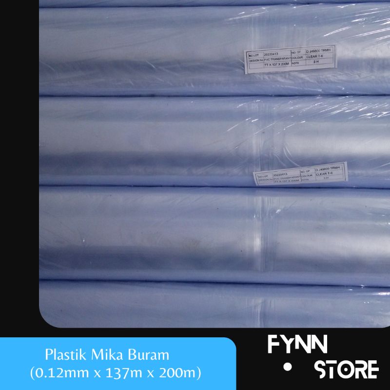 

Plastik mika buram (bahan isian map) 200 m