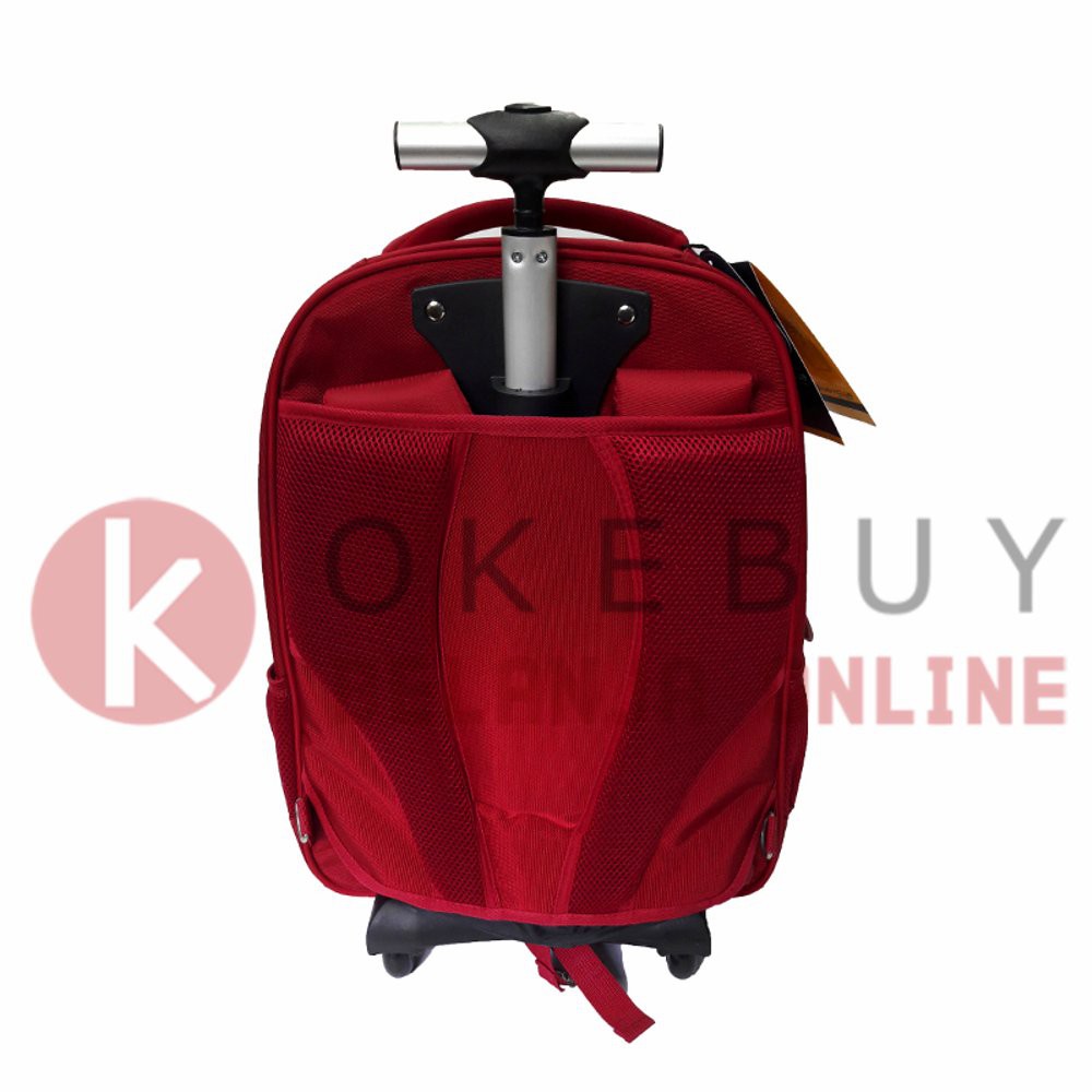 Tas Ransel Navy Club TR38 Red - Tas Roda - Tas Sekolah - Tas Traveling