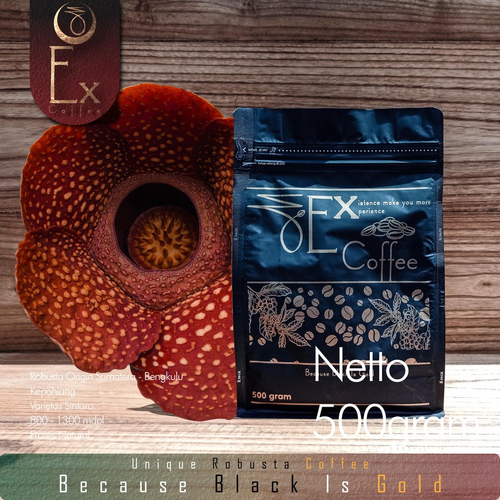 

Kopi Robusta - ExCoffee 500gram