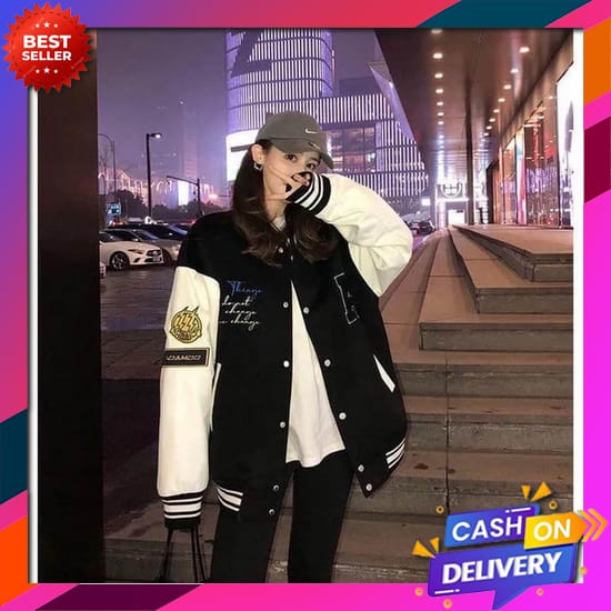 Best Seller - Evoy Jaket Parka Wanita Bahan Kanvas Size L,Xl,Xxl / Jaket Wanita Terbaru 2022 Kekinia