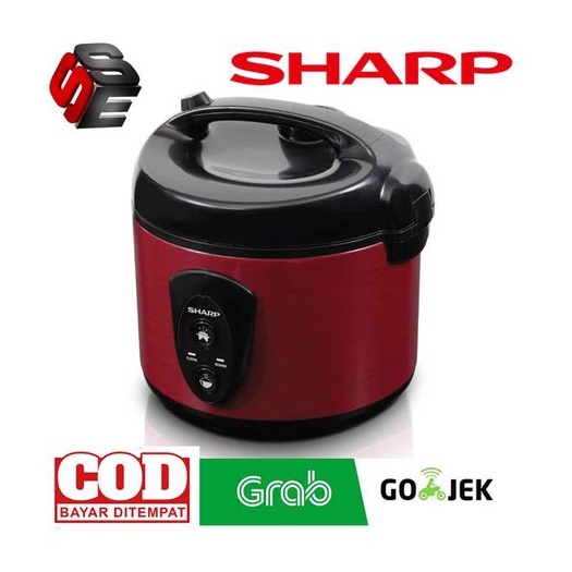 SHARP Rice Cooker KS-N18MG-RD