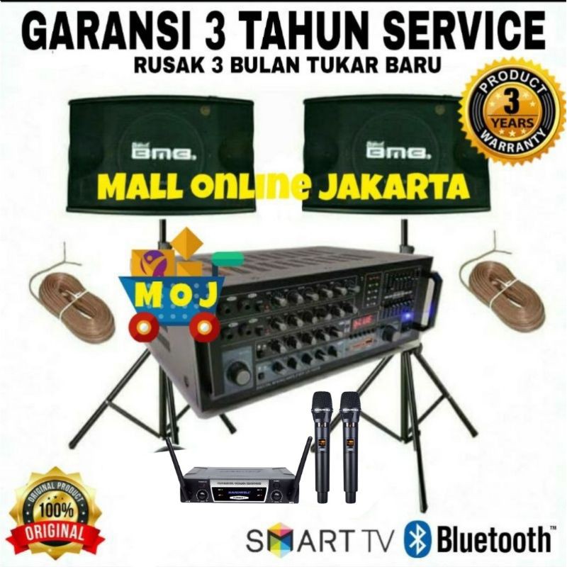 Speaker karaoke BMB 10 inch Paket Bergaransi 3th