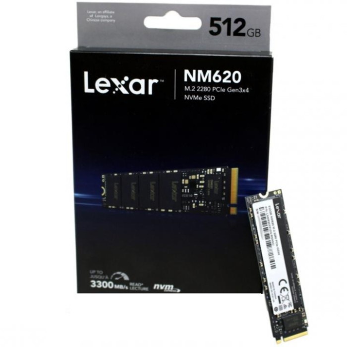 SSD Lexar NM620 M.2 NVME-PCIe Gen3x4 512GB