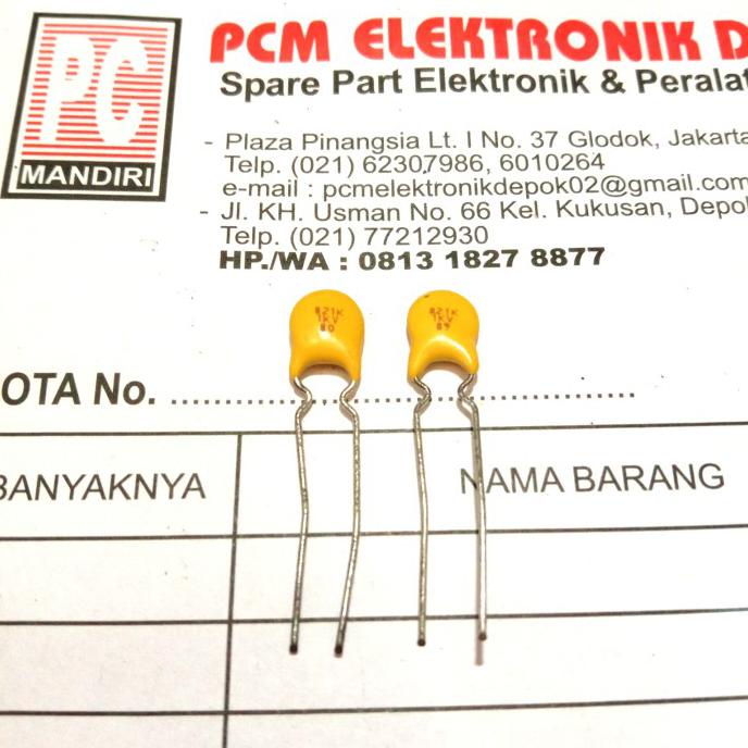 821 1Kv 821K1Kv 1 Kv 821K 1K Kapasitor Ceramic Keramik Cap Non Polar Pcmelebik54 Murah