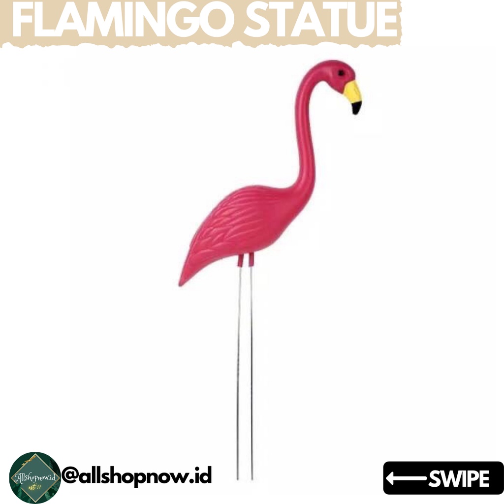 Flamingo Statue / Flamingo Hias / Flamingo Taman / Dekorasi Flamingo