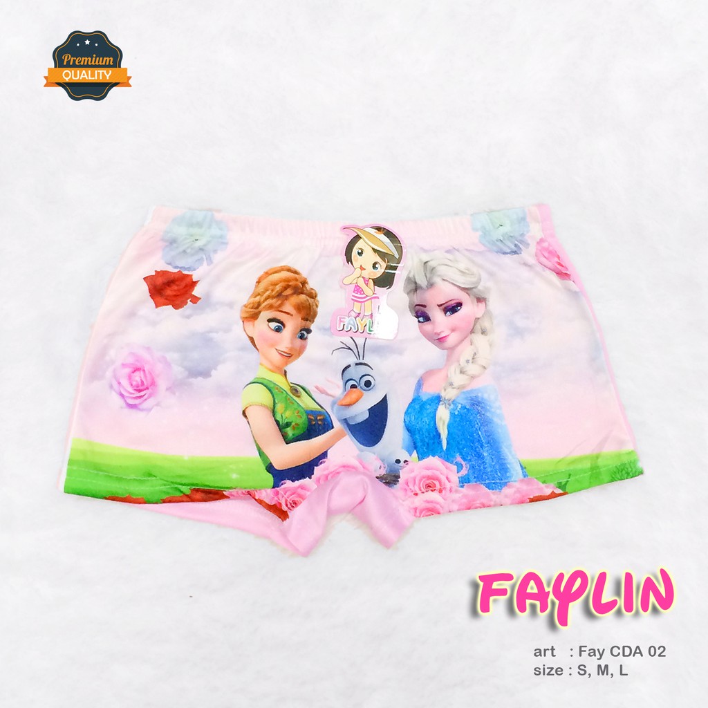 FAYLIN | Celana Dalam Boxer Anak Perempuan / art FAY CDA 02