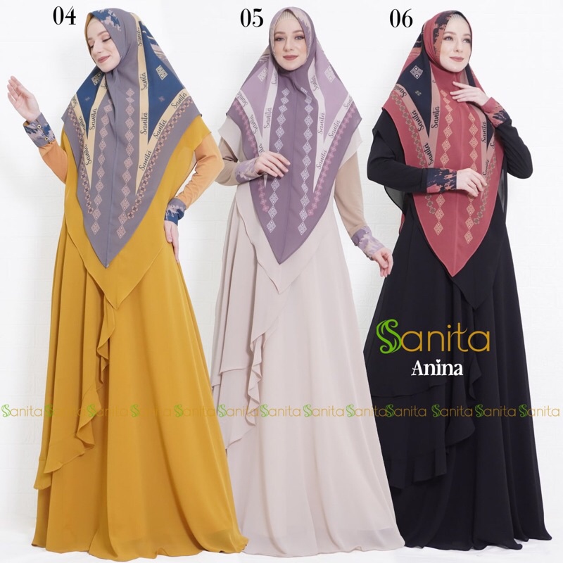 Anina Syari Original By Sanita (READT SIAP KIRIM)