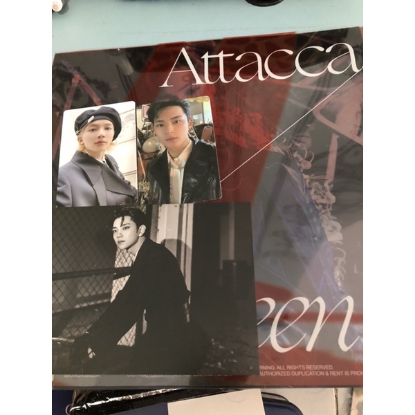 SEVENTEEN ATTACA OP 3 ALBUM UNSEALED