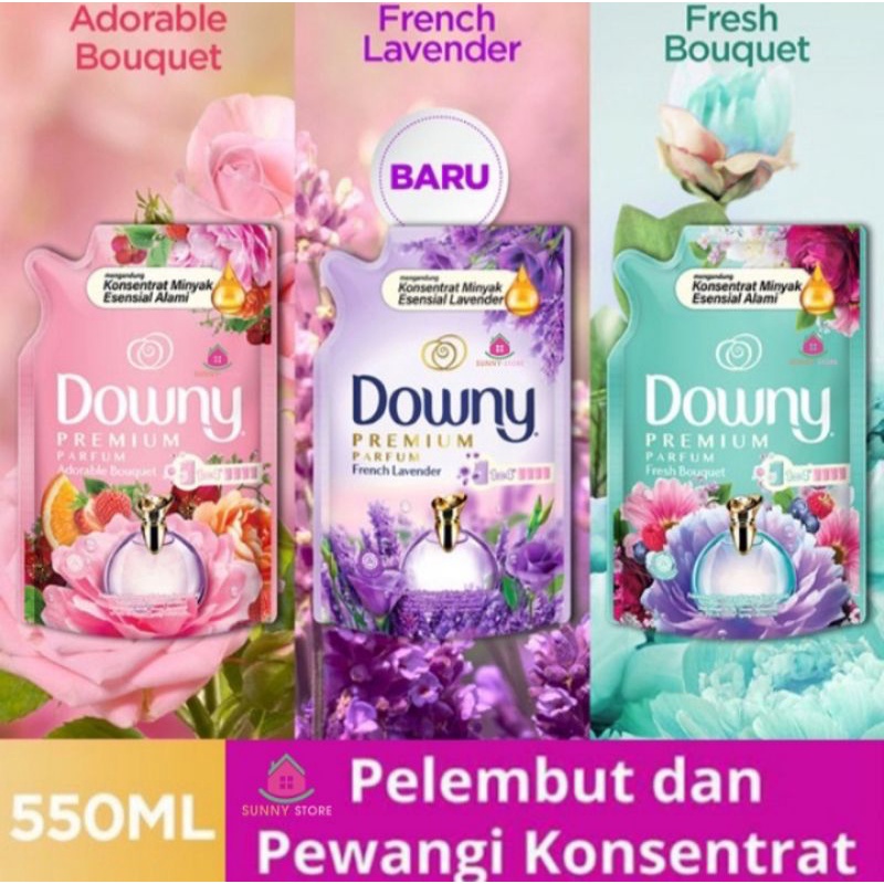 Downy Premium Parfum 550ml - 720 ml