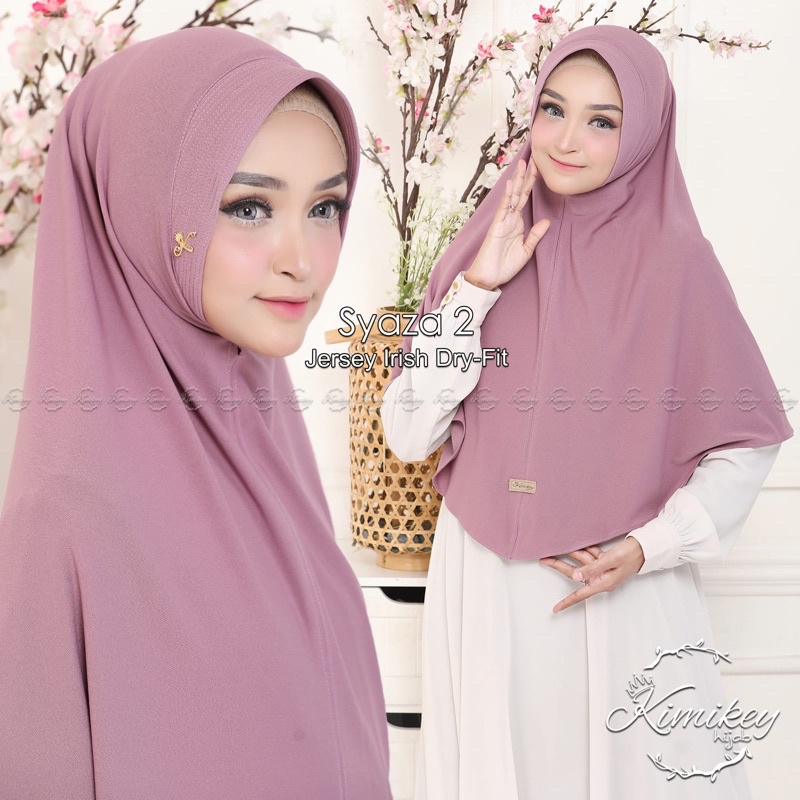 Hijab instan Syar’i by kimikey hijab bergo Syaza