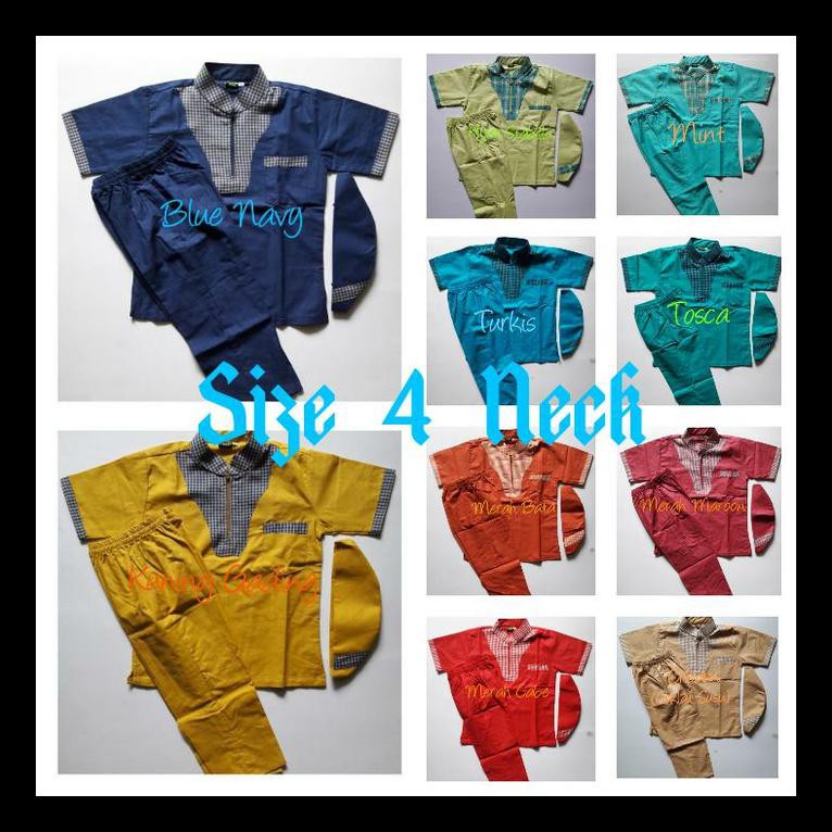  DISKON  BAJU  KOKO ANAK  MODEL NECK SERIS 10 12 TAHUN 