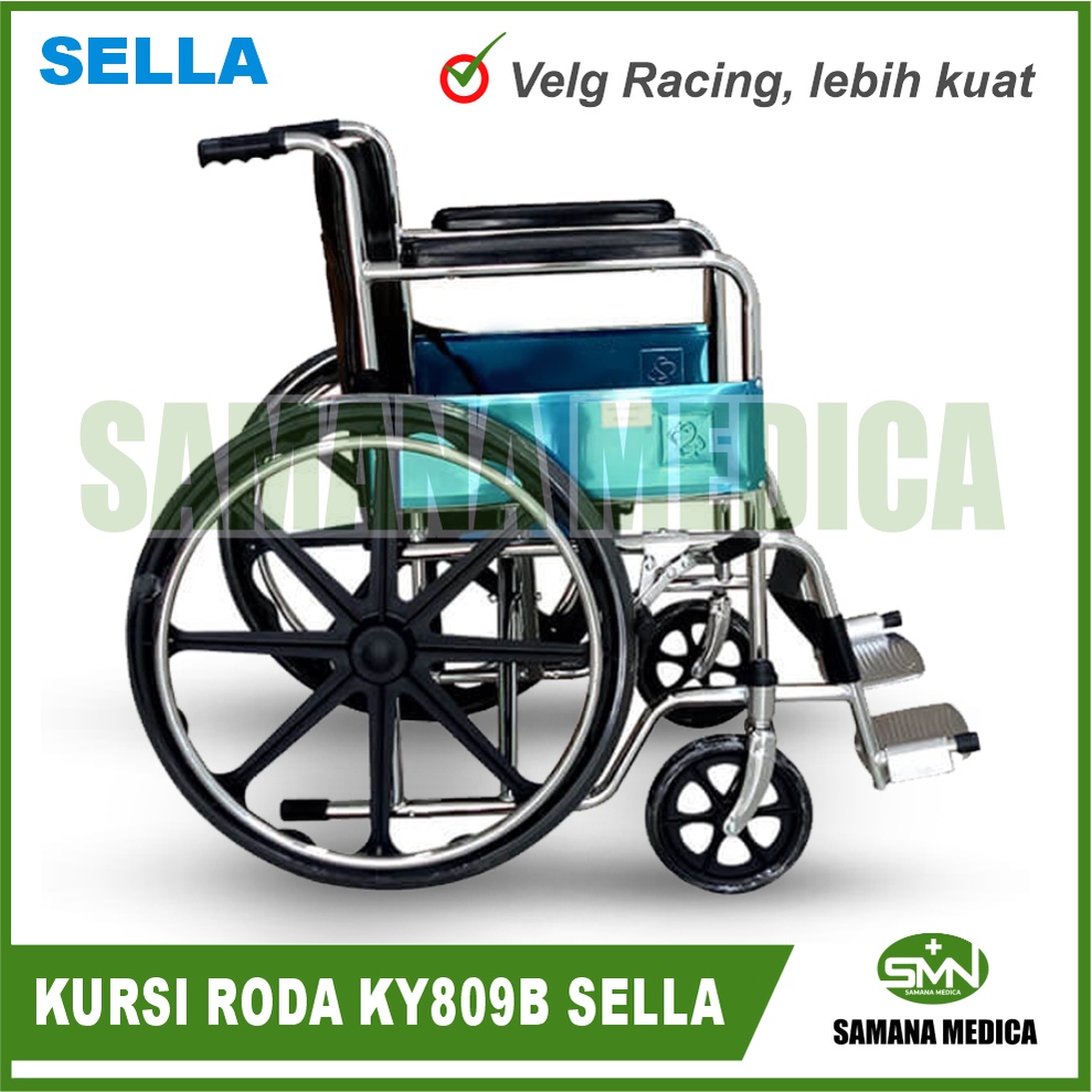 KHUSUS GOJEK DAN GRAB KURSI RODA merk Sella Velg Racing type KY809B