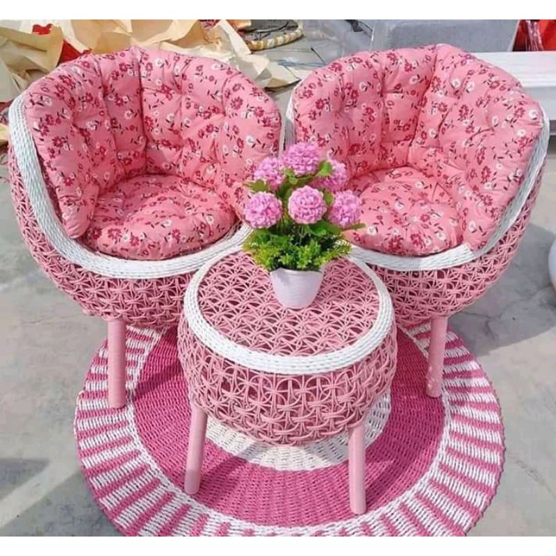 set lengkap kursi teras brekele