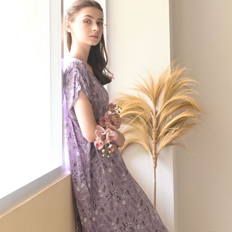 Daster Rayon HABEL NON BUSUI Panjang Semata Kaki-Habel 19