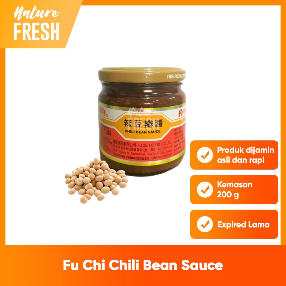 Fuchi Chili Bean Sauce La Doubanjiang Fu Chi Chili Bean Paste Saus Kacang Kedelai Pedas