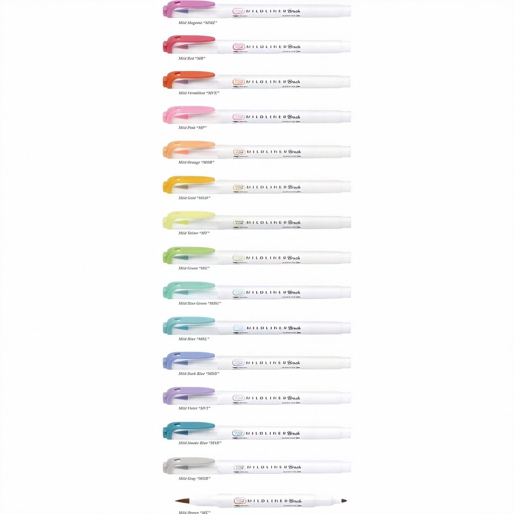 

Midliner Zebra Brush Highlighter Double Sided (Brush)