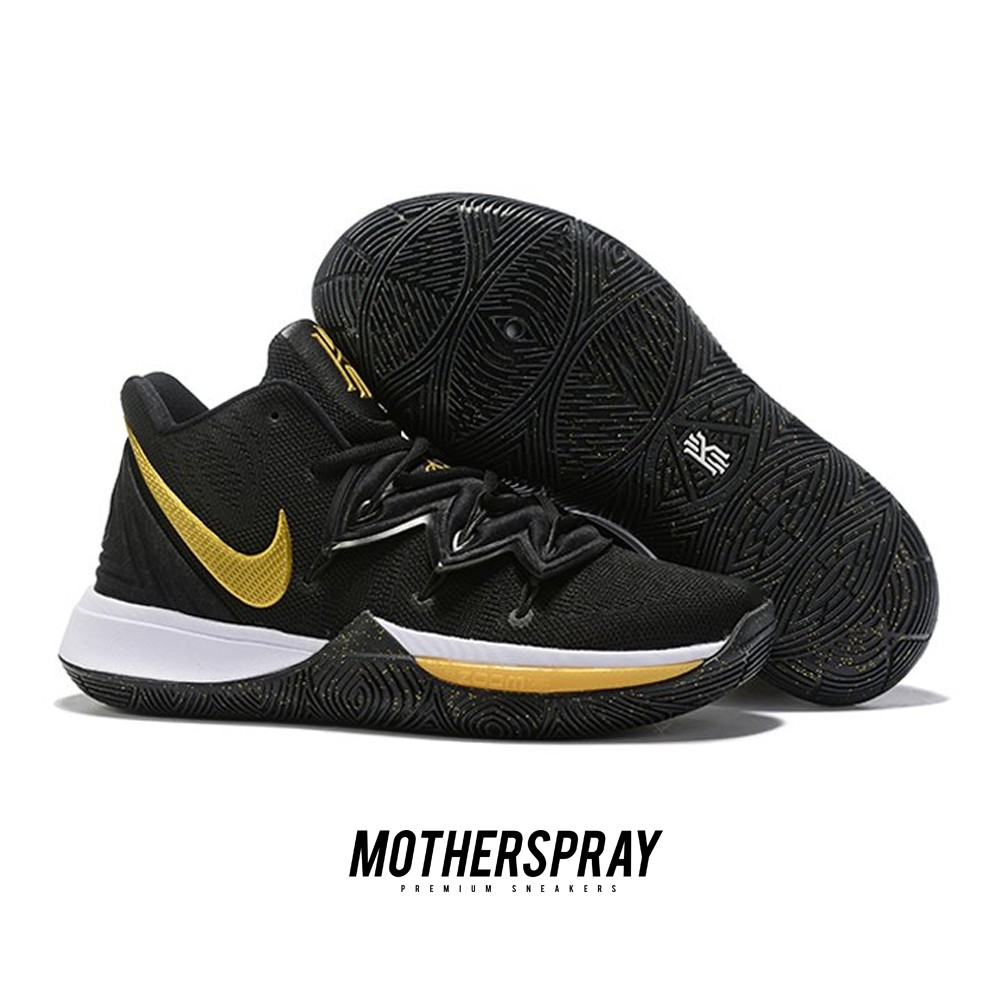 nike kyrie 5 black gold