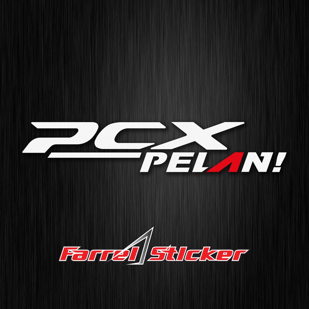 Stiker cutting sticker PCX PELAN!