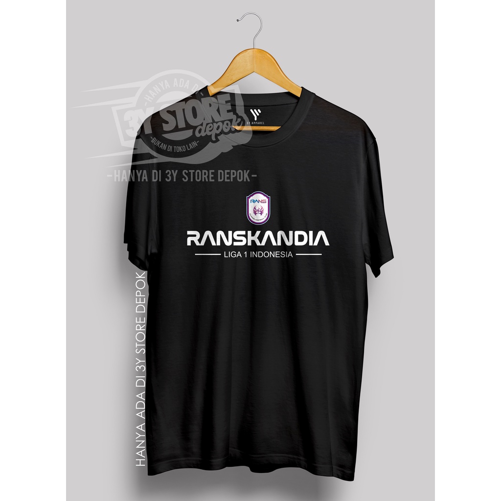 KAOS SANTAI RANS CILEGON FC BAHAN KATUN COMBED 30S PRIA WANITA - 3Y STORE