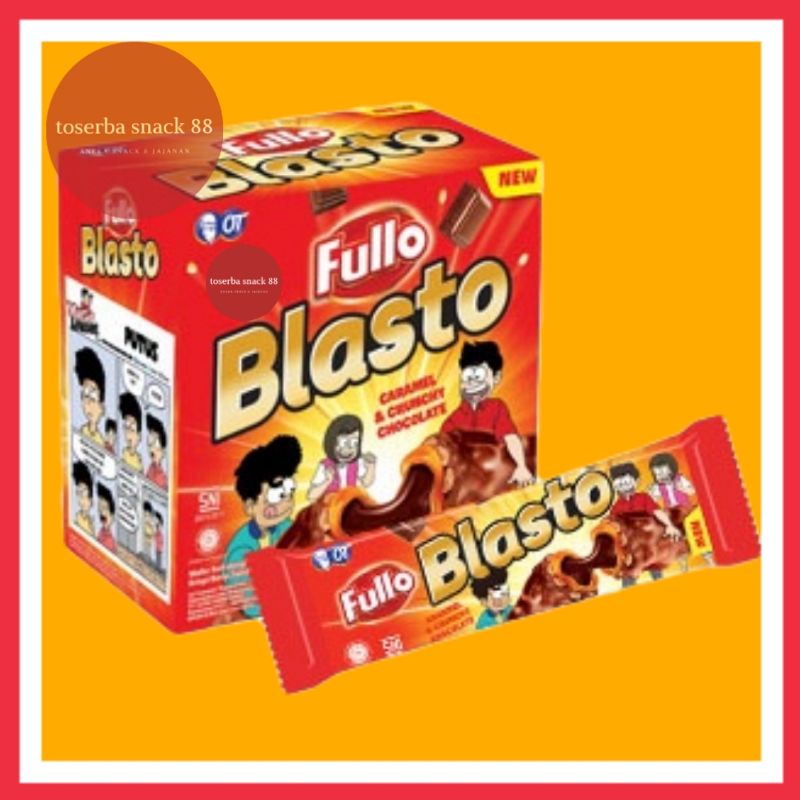 

FULLO BLASTO/Snack Wafer Fullo Chocolate (16 gram × 16 pcs)