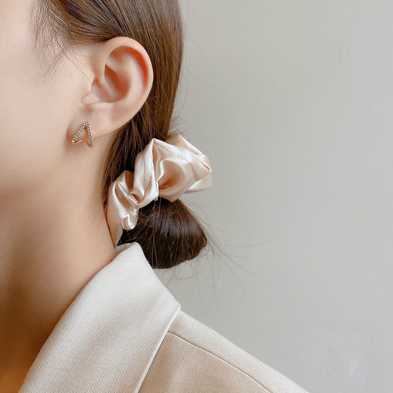 Shuling Wanita Tidak Teratur Geometris Stud Earrings Ear Studs