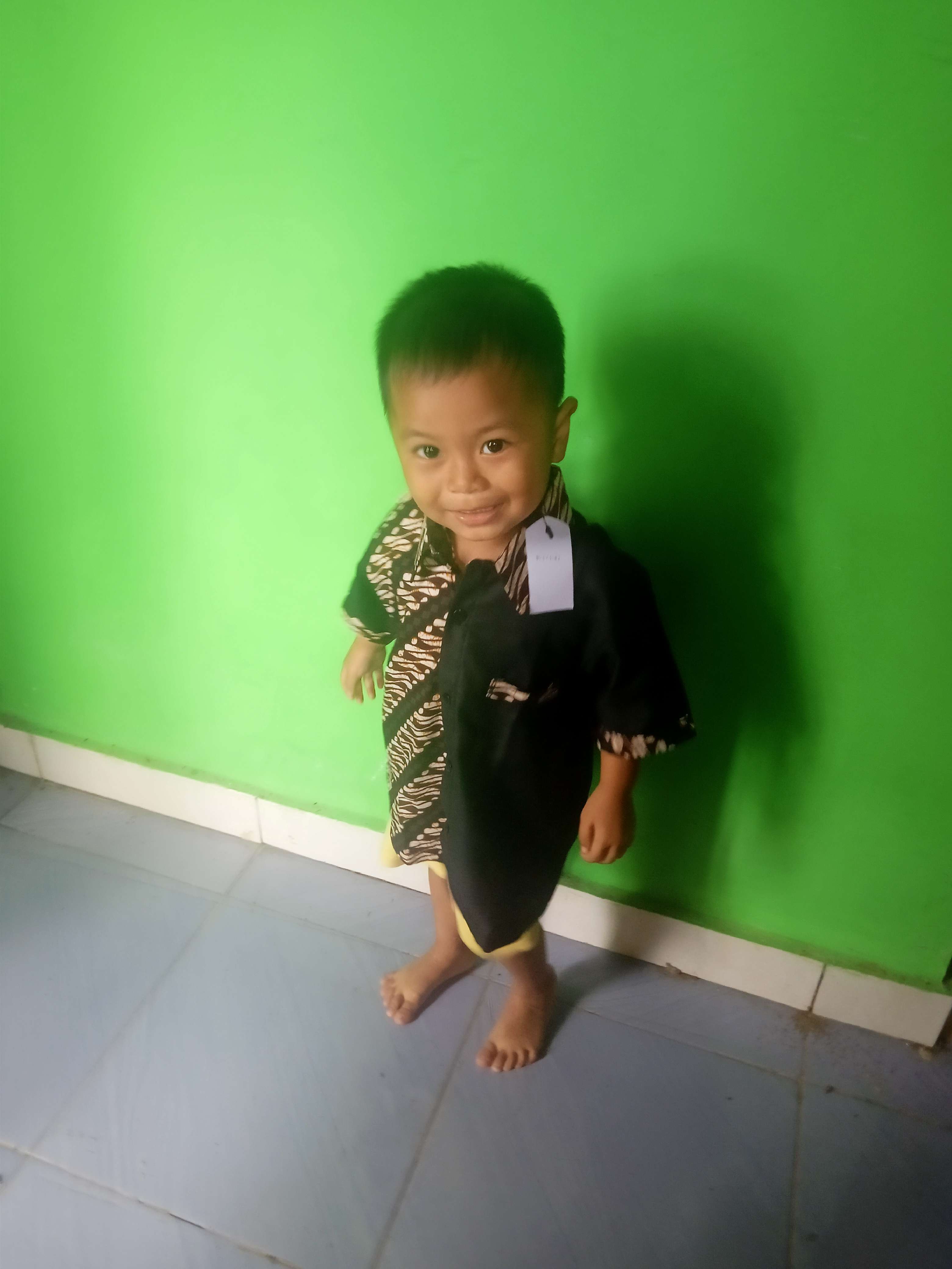 Baju Batik Anak Laki Kemeja Batik Anak Laki Usia 0-14 Tahun Kode Bk-38