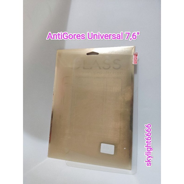 Tempered Glass Antigores Universal 7.6&quot;