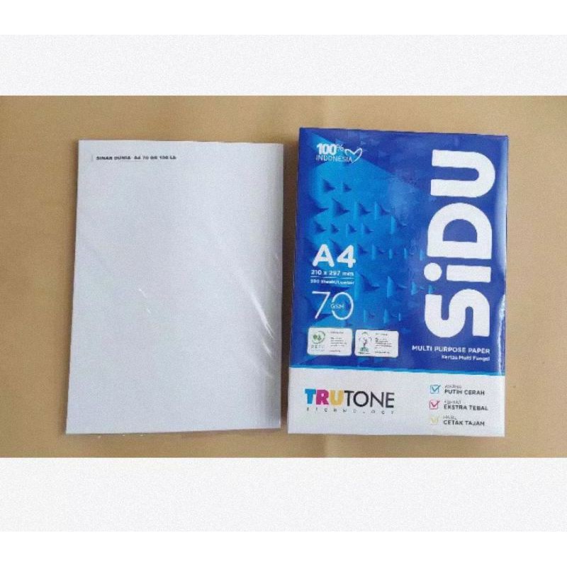 

KERTAS HVS SIDU KERTAS TULIS KERTAS PUTIH